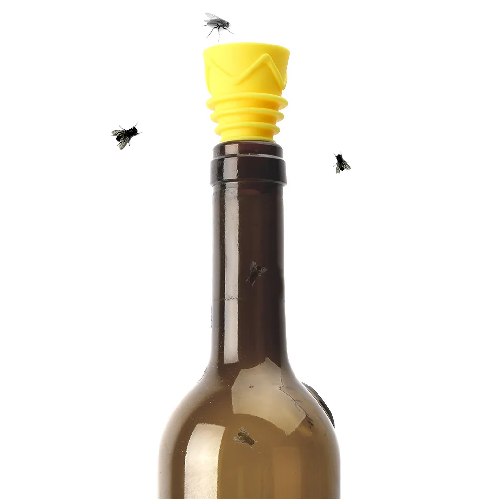 1/2 ловушка для нахлыстов с фруктами дома ресторана кухни моли ловец мух клетка