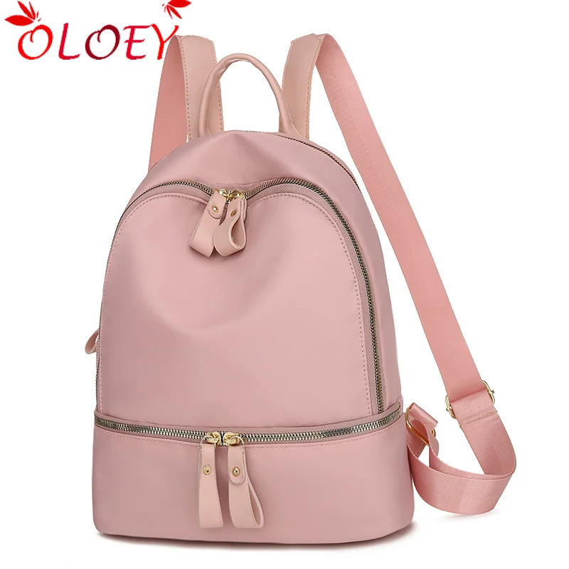

Anti-theft backpacks fashion lady student school bag 2021 summer new waterproof multi-function travel shoulder bag sac 3 colour