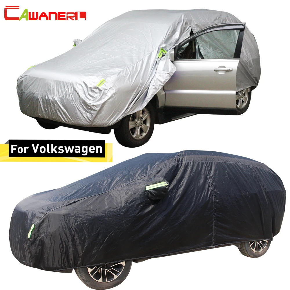 Cawanerl для VW Polo Golf Passat Tiguan Touran Touareg Jetta Фольксваген шаран, Фольксваген Бора Полное покрытие автомобиля Защита от солнца снег чехол для защиты от дождя Водонепроницаемый