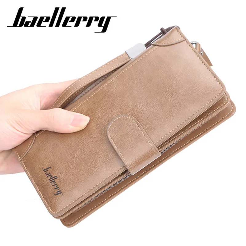 Кошельки Baellerry для мужчин Классические Длинные Стильные кредитницы качественный