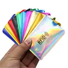Чехол-Кошелек для банковских карт, с Rfid-защитой, держатель для карт Алюминий, 5 шт.
