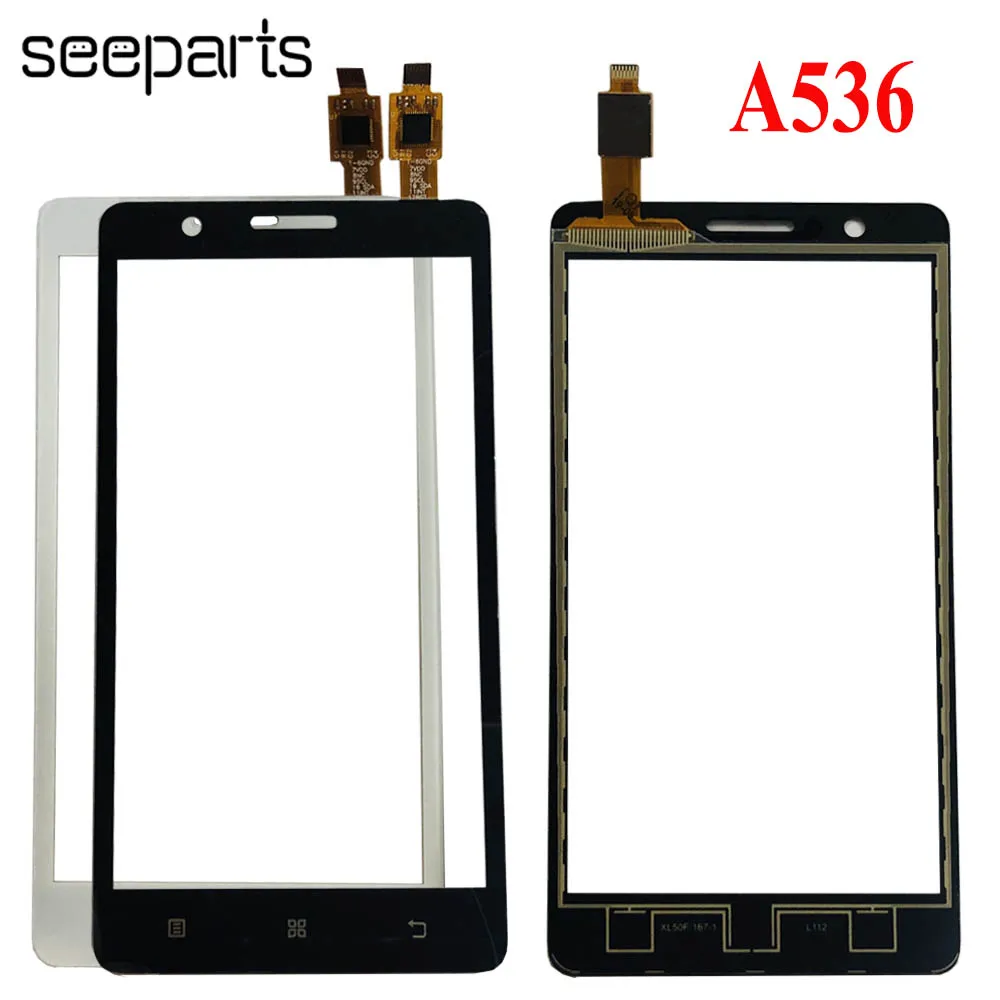 Сенсорная панель 5 0 &quotдля Lenovo A536 536 дигитайзер переднее стекло датчик объектива