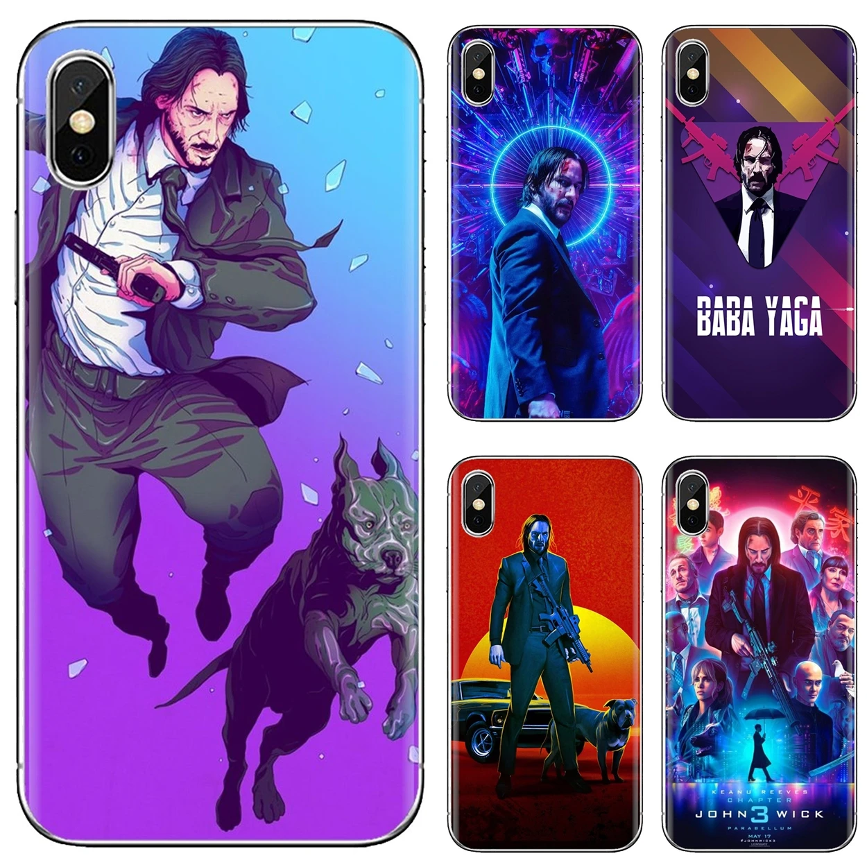 Для Huawei Y6 Y5 2019 для Xiaomi Redmi Note 4 5 6 7 8 Pro Mi A1 A2 A3 6X 5X 7A пленка Джон фитиль силиконовый
