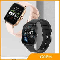 xiaomi youpin smart watch full touch y20 pro sport fitness men women custom dial heart rate blood pressure tracker smartwatch