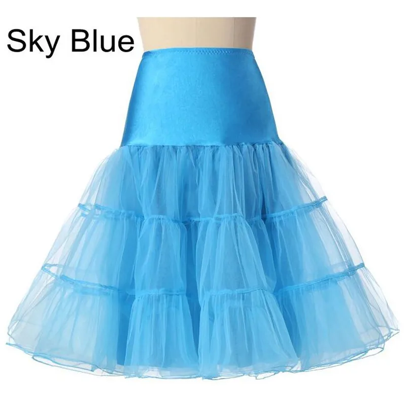 

Primavera 2020! Enagua de Cosplay para mujer, enaguas de 65 см de larga la rodilla, Falda corta para boda, 3 capas, Uta d