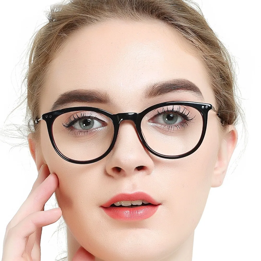 Маленькая оправа glassesOCCI CHIARI женские прозрачные линзы близорукость оптические очки ацетат очки по рецепту очки W-CAMPE