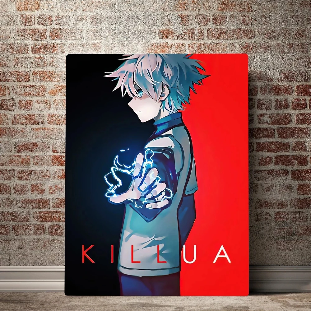 Домашний декор Hunter X Аниме Картина на холсте HD Печать Killua постер настенное