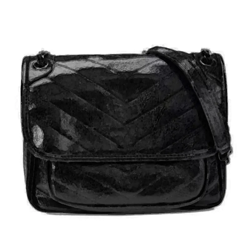 

Diagonal One-shoulder Backpack Women's High-quality Flap Magnetic Buckle Handbag