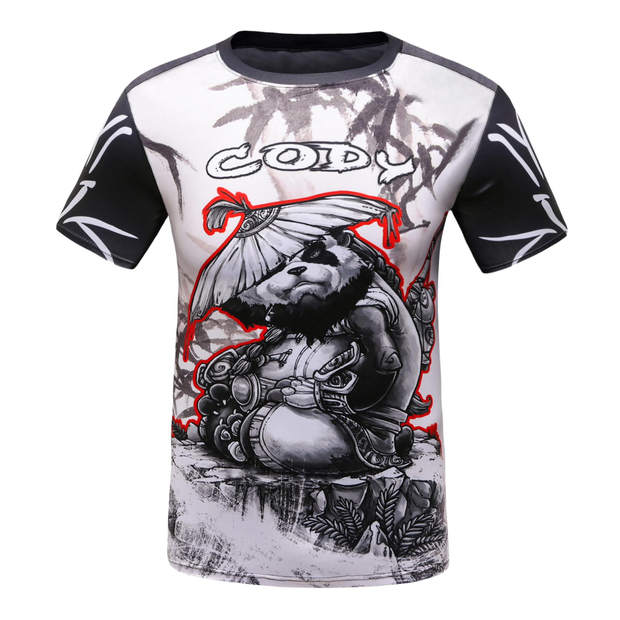 Rashguard Kids MMA T-shirt Boy Short Sleeve Kid's Kickboxing Jiu Jitsu Shirts Children Rash Guard MMA Clothing Compression Shirt