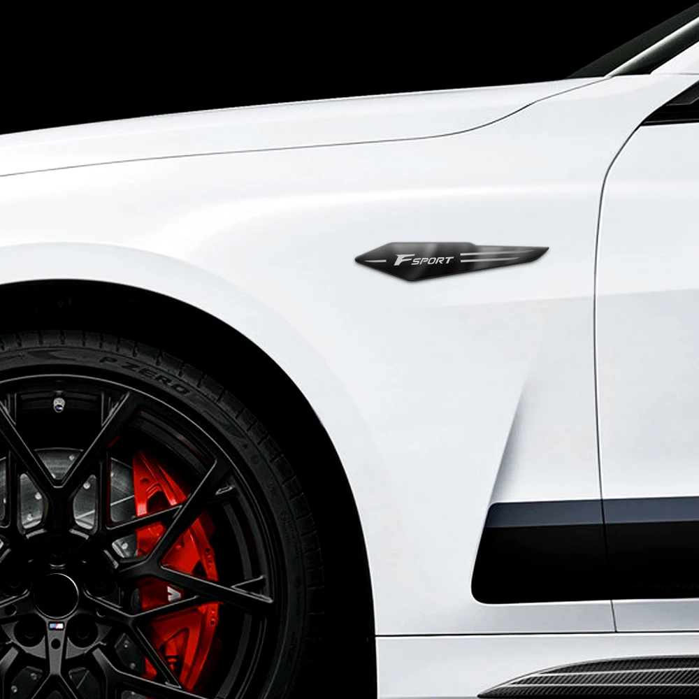 2 шт. боковые автомобильные наклейки металлические с лезвиями листьев для Dacia Spring