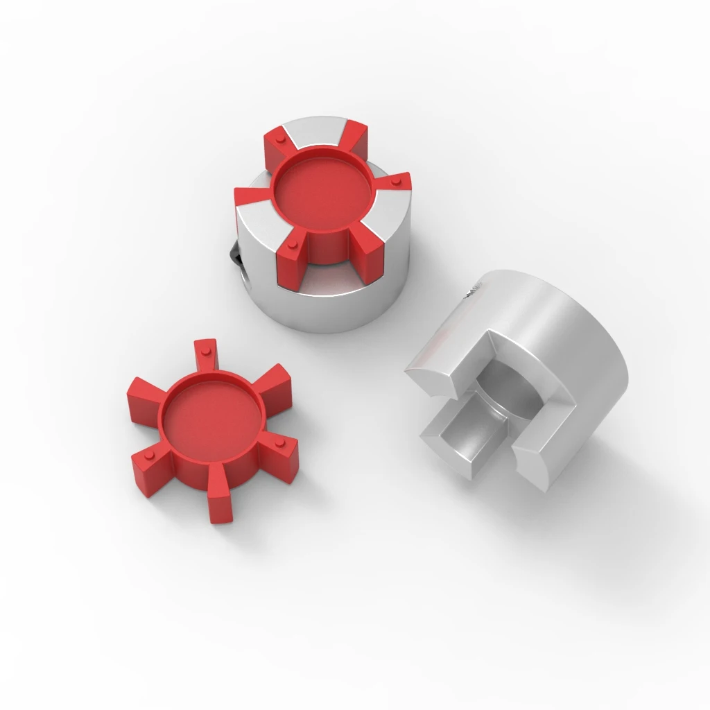 Тройной соединитель XB D40L50B гибкий вал из алюминия в форме сливы гибкие