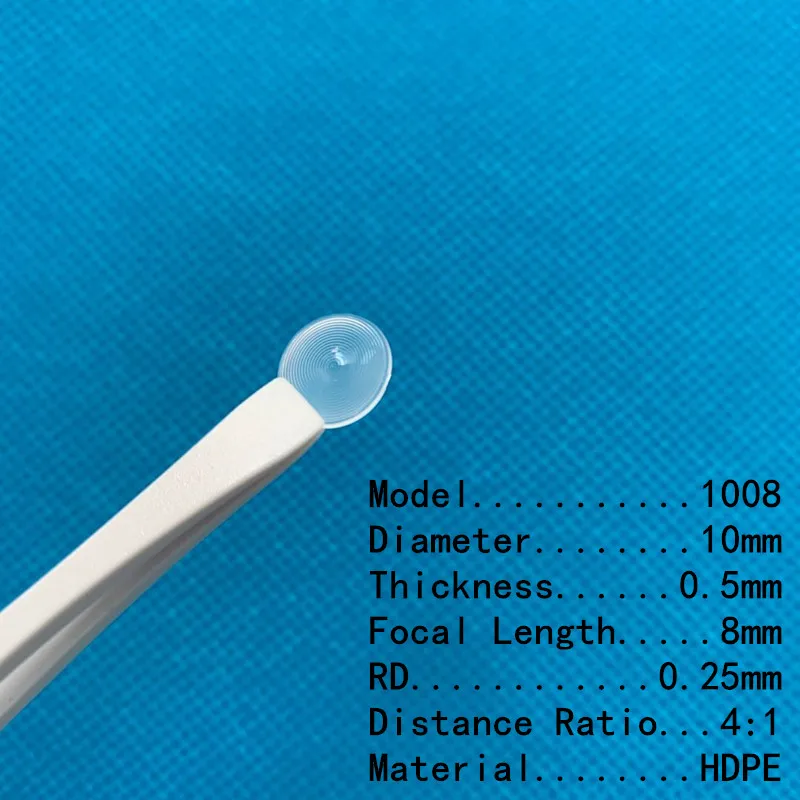 Несколько размер 10 шт PIR с линзой Френеля регулируемой яркостью объектив для