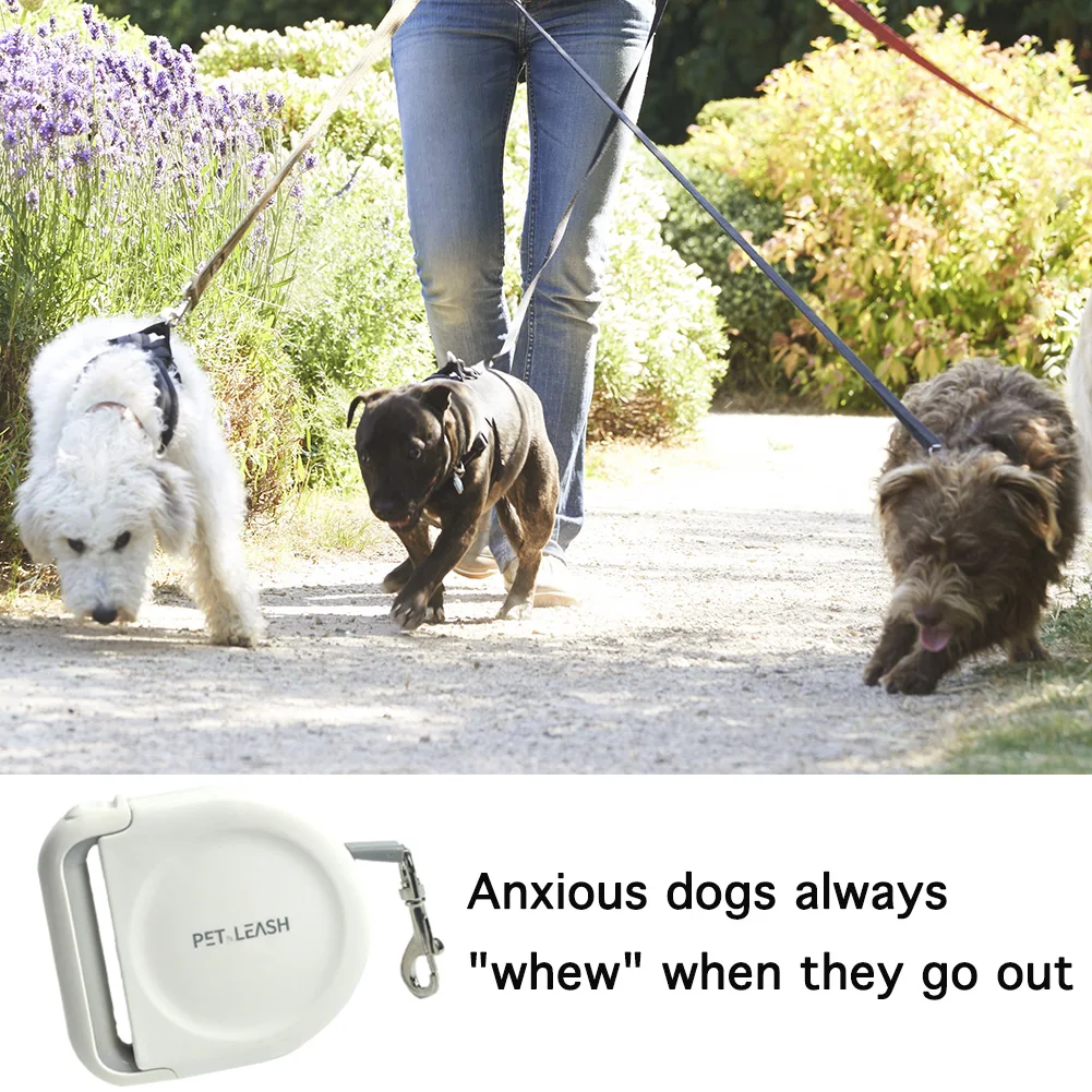 Retractable Dog Leash Automatic Flexible Traction Rope Belt Cat Walking Training Lead Leashes for Small Medium Pet | Дом и сад