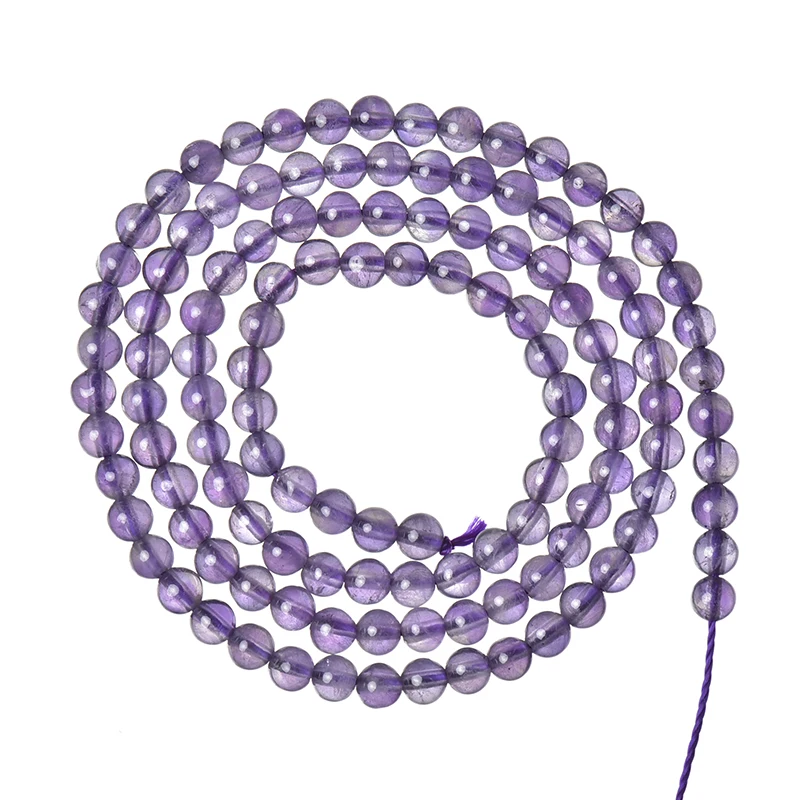 factory wholesale Semi precious stone 2mm3mm jewelry beads Natural chalcedony Gem DIY women accessories Hot-selling