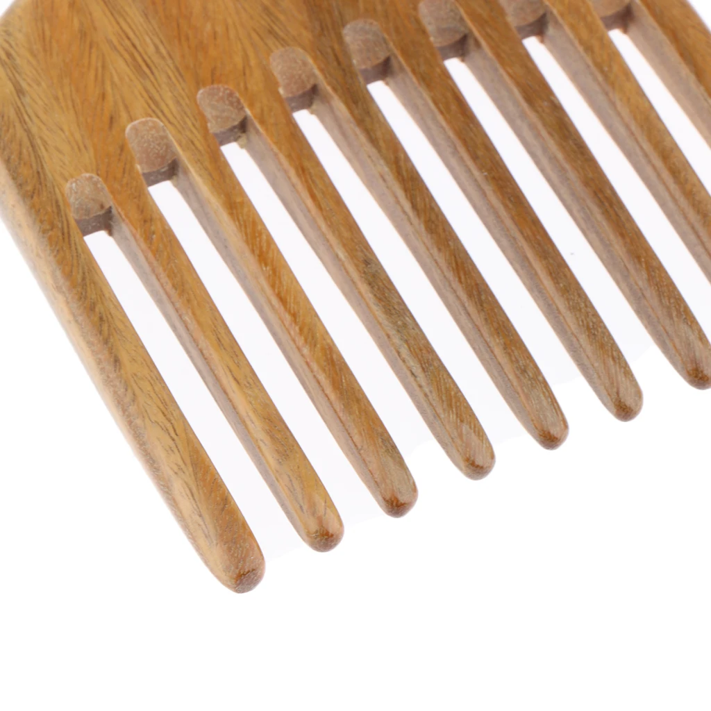 

Wooden Comb Natural Sandalwood Comb Wide Tooth Comb Massage Comb