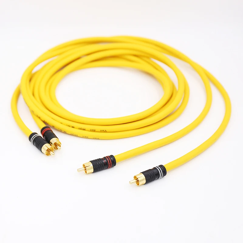 Кабель удлинитель VDH MC D102 MK III гибридный RCA кабель с позолоченным штекером Hi Fi