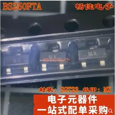 

Бесплатная доставка 100 шт. BS250FTA BS250F BS250 250FTA SOT23-3