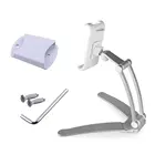 Вращающаяся портативная металлическая подставка для монитора или планшета меньше 15 дюймов