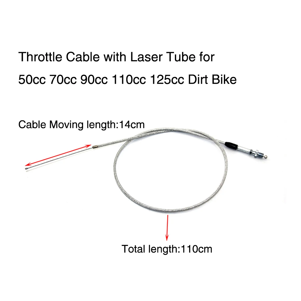 Трос дроссельной заслонки с одной головкой и двойной для мотоцикла трос