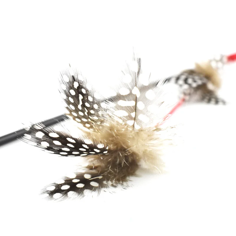 1 шт. забавные игрушки для кошек котенок перо женская кошачья палочка пластиковые