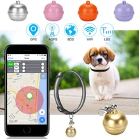 gps pet smart tracker locator ball mini anti lost waterproof positioning collar wifi real time tracking for pet dog cat kids