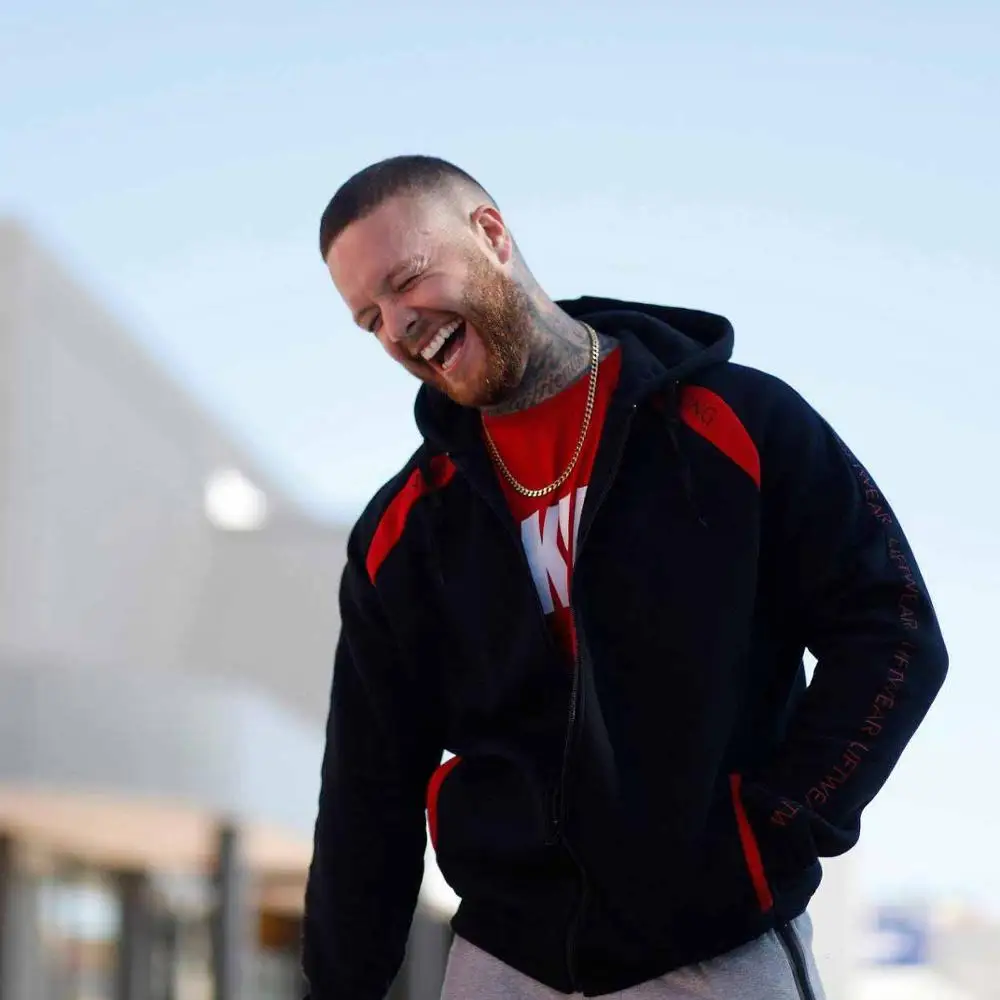 Seven Joe мужская куртка худи весенне-осенний свитшот на молнии с капюшоном Топ