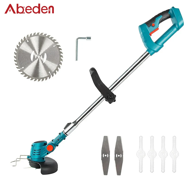 Электрическая Газонокосилка Abeden для Makita беспроводной триммер с литий ионным