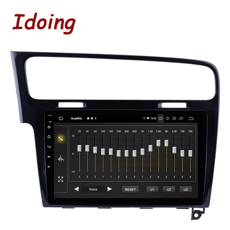 Головное устройство Idoing PX5 на Android 10 2 дюйма для Volkswagen Golf 7 2012-2020 автомагнитола