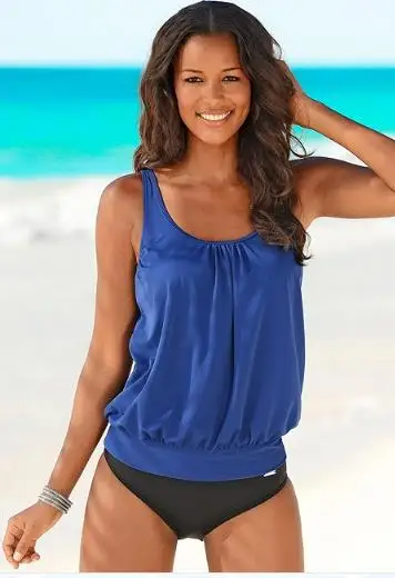 Бикини большого размера 2019 сексуальные богемные танкини женские купальники с