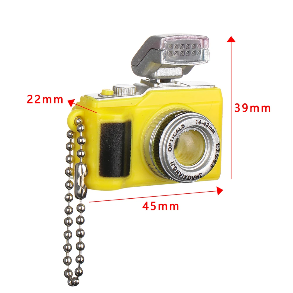 

DIY Toys Dolls Mini Simulation Camera for Doll Kids Toys Gift Car Key ring Bag Pendant Accessories