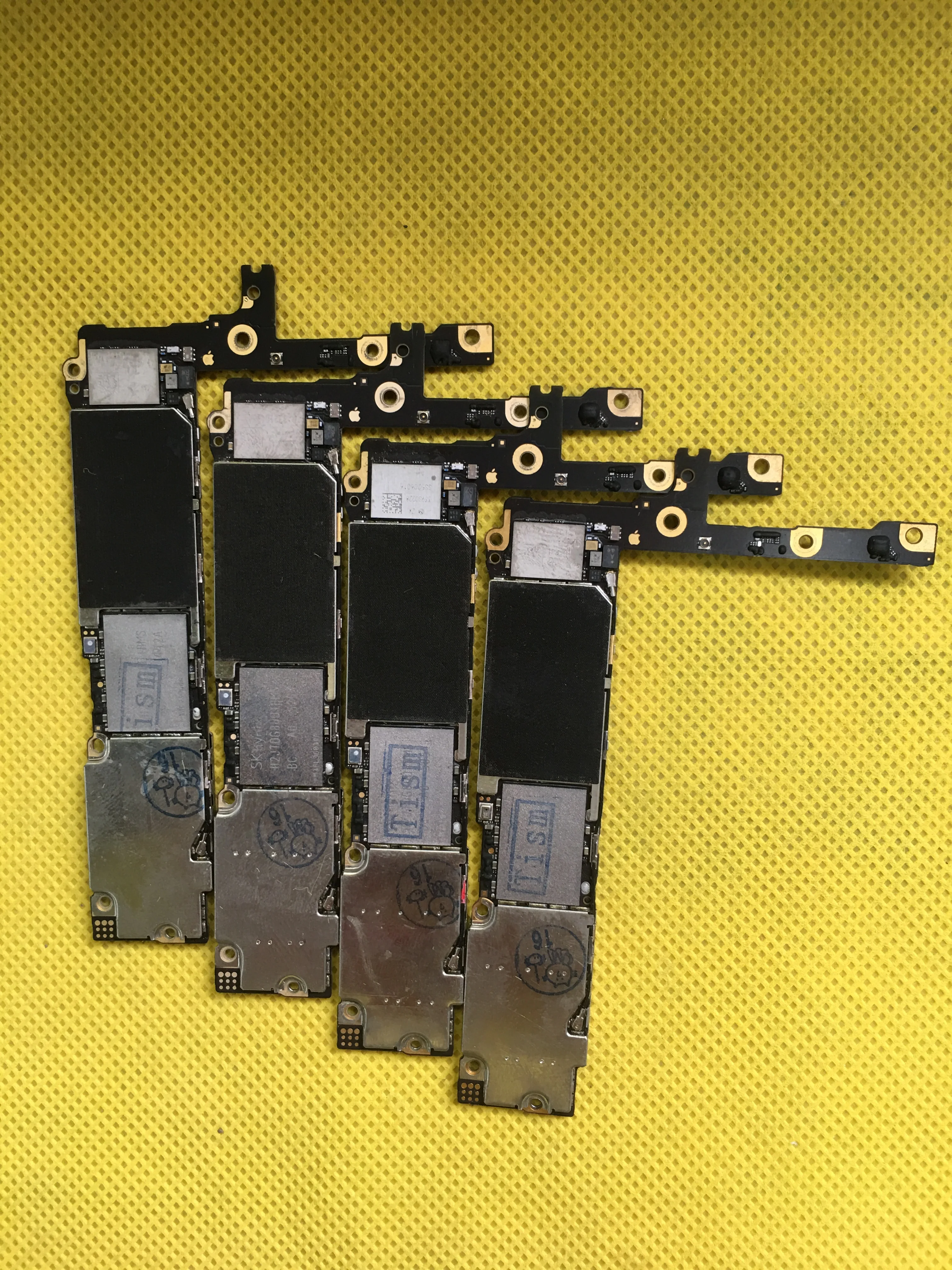 Материнская плата с ЧПУ для iPhone 6P основная часть процессора iCloud блокировка RF