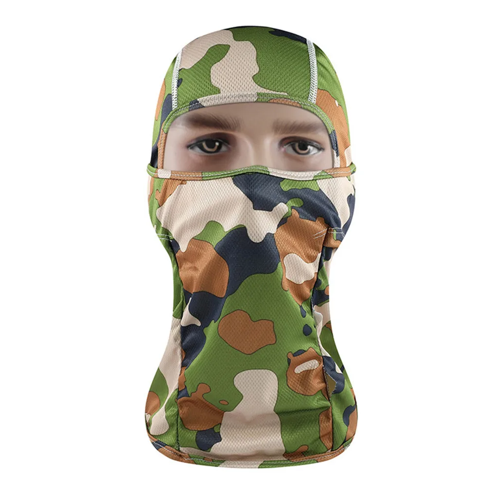 

Seamless Face Maks Bandanas Camouflage for Dust windproof Outdoors riding hiking Festivals Sports full Face shieldHeadwear