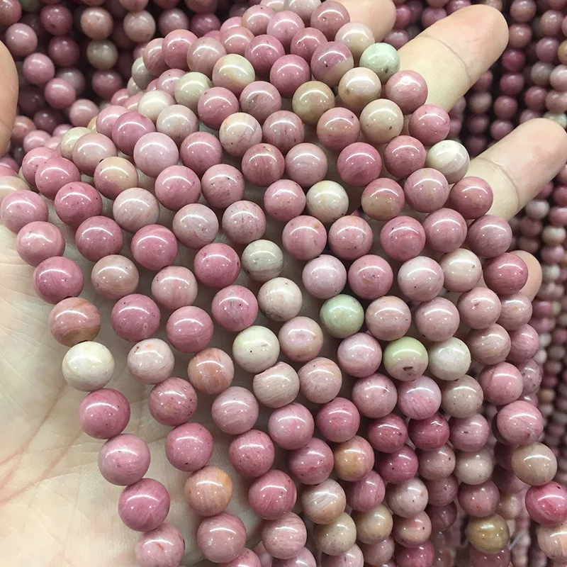 

6/8/10/12 мм натуральный красный деревянный яшмы каменные бусины для самостоятельного изготовления серьги-гвоздики с кристаллами Swarovski Свобод...