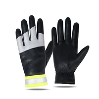 et9406 winter men women warm thermal fleece leather sports gloves with zipper windproof waterproof antislip ski snowboard gloves