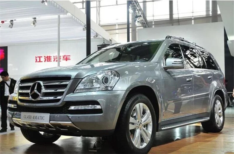 Подножки для Mercedes Benz GL X164 GL450 GL550 2006-2011 боковые ступенчатые педали автомобильные