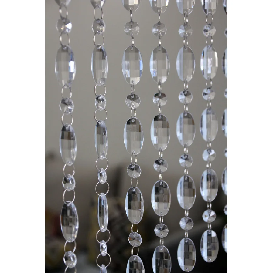 Новогодние и рождественские украшения для дома роскошная занавеска из бисера