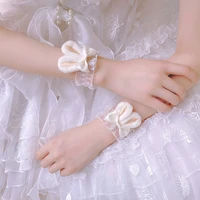japanese lolita cute hands sleeve women kawaii girls lace rabbit bunny ear cosplay angel handle party wedding hand wrist cuff