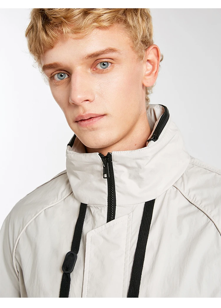JackJones осенний мужской светильник Повседневная куртка с капюшоном 218321568