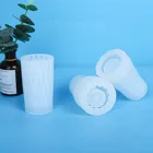 Силиконовая форма, цветочный горшок, форма для подсвечника, керамическая глина, поделки сделай сам, форма для цемента, искусственное украшение для дома