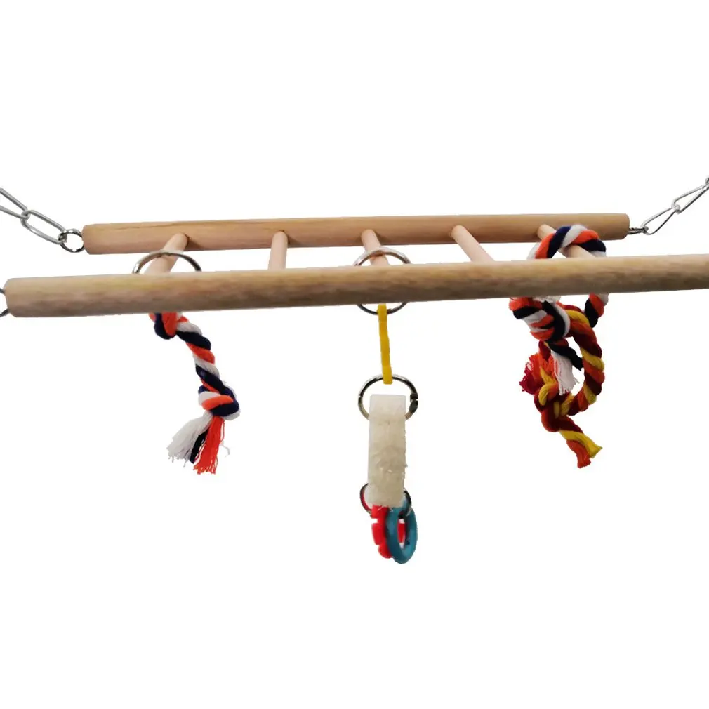 

7pcs/set Creative Combination Parrot Toy Pet Supplies Parrot Bite Toy Fun Combination Bird Toy Bird Cage Accessories