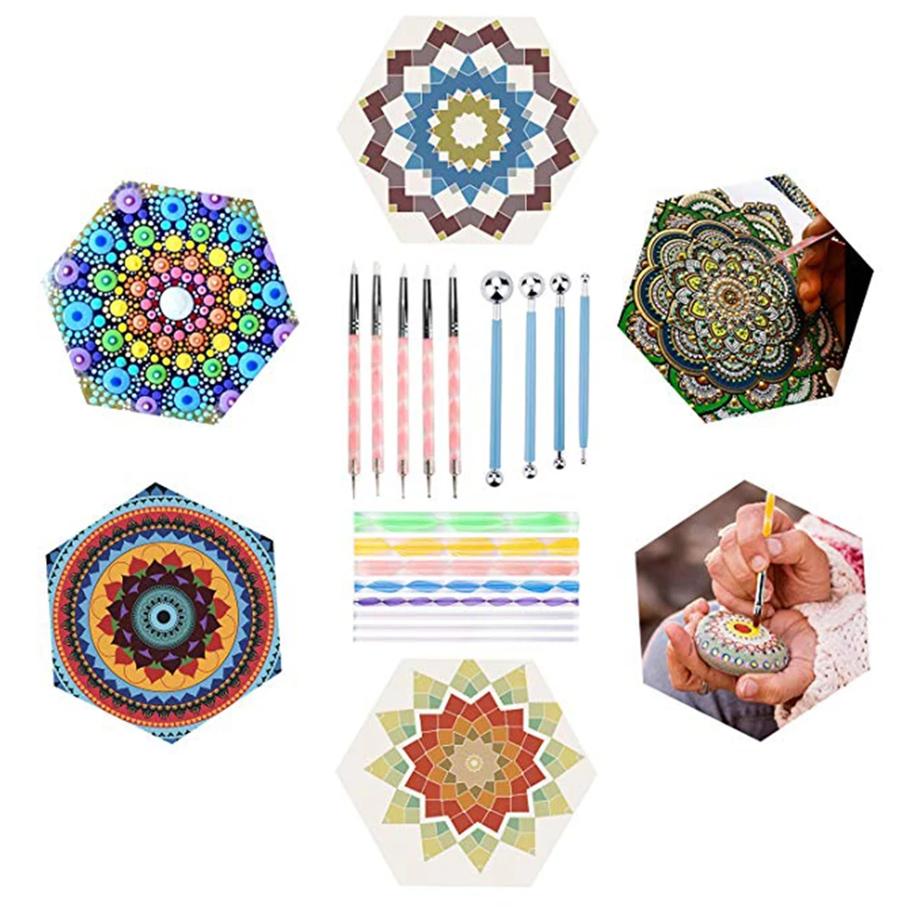 Трафарет ручной работы для рисования портативная художественная керамика