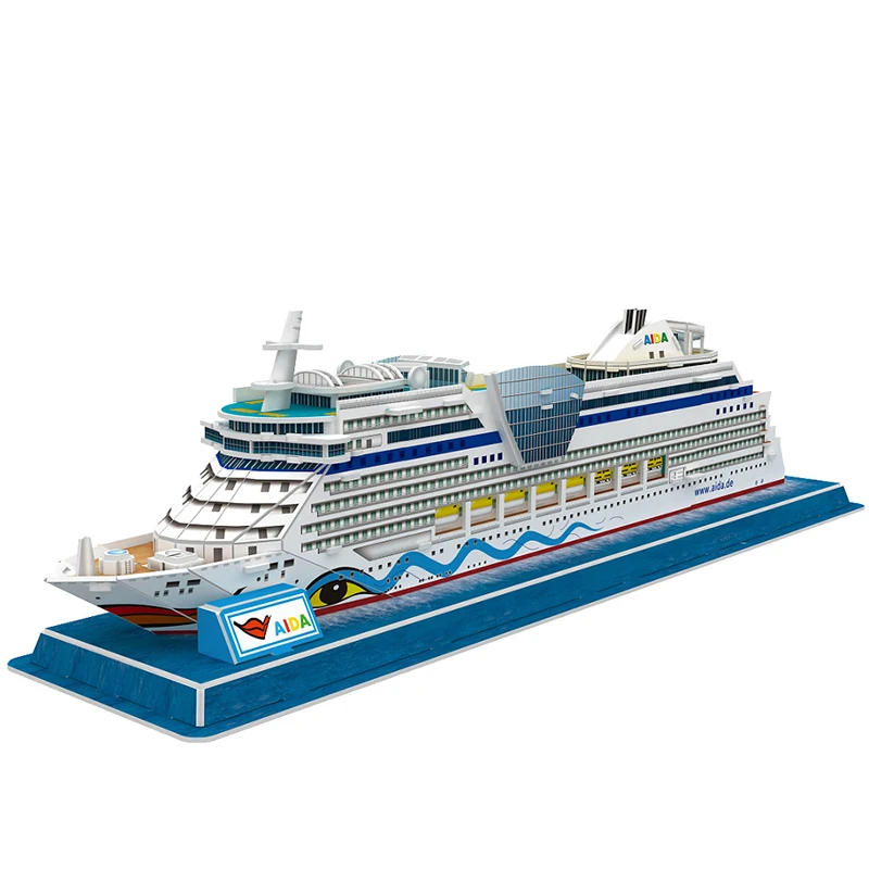 Роскошный пазл игрушка круизный лайнер для родителей и детей Сборная модель из