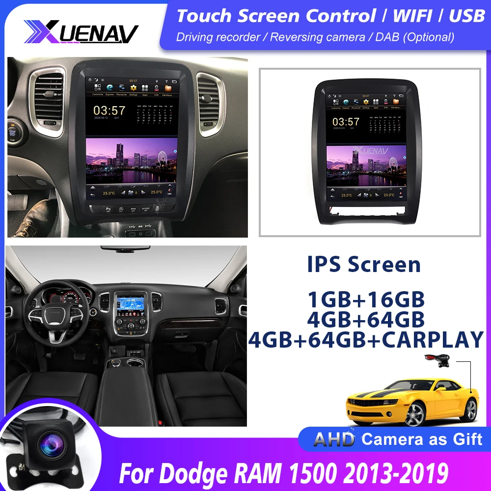 

Автомобиль авто радио плеер для Dodge Durango 2009-2020 мультимедийный DVD GPS навигации Авто Радио Стерео головное устройство проигрывателя