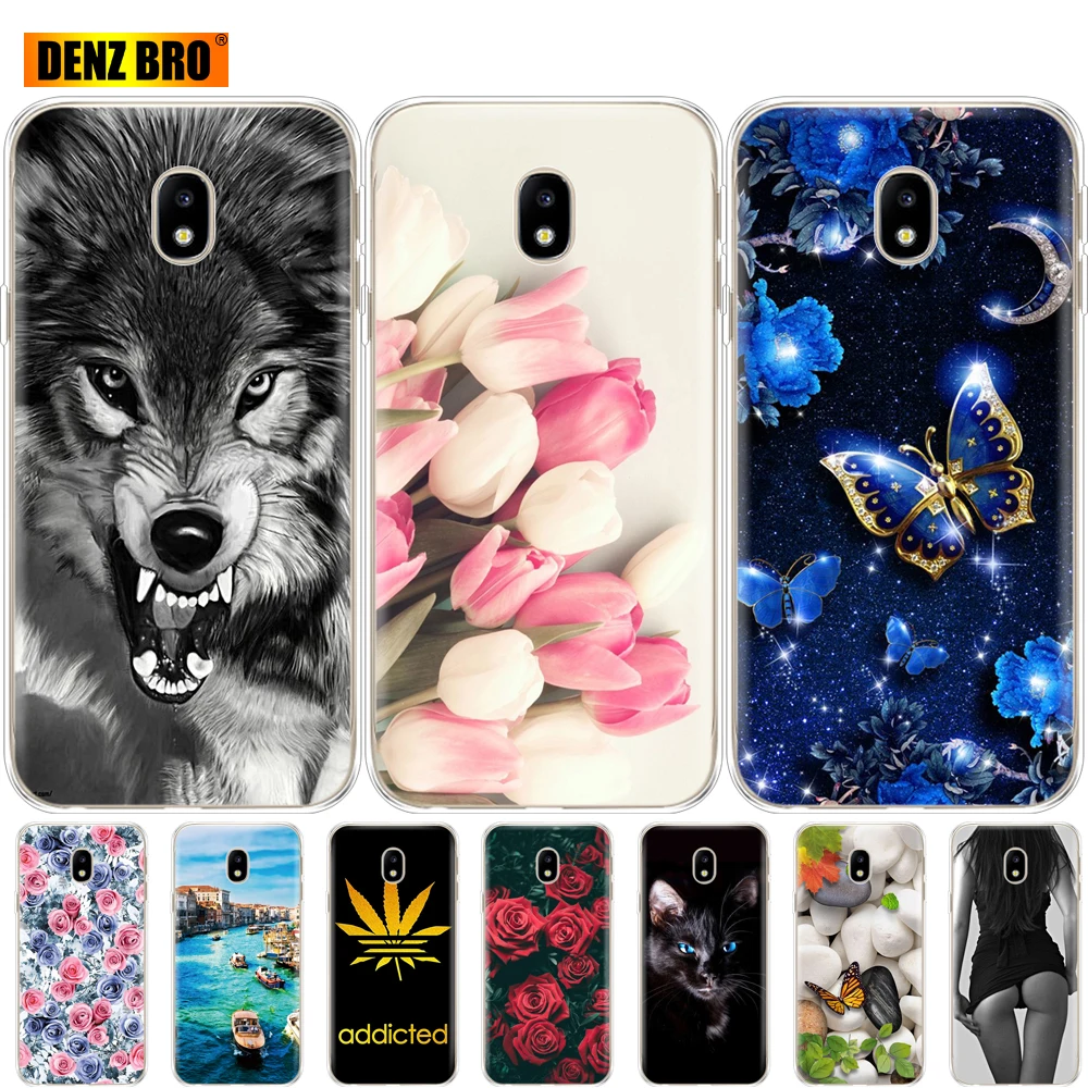 Чехол для Samsung Galaxy J5 2017 J530F Pro мягкий силиконовый чехол из ТПУ телефона J530 защитный