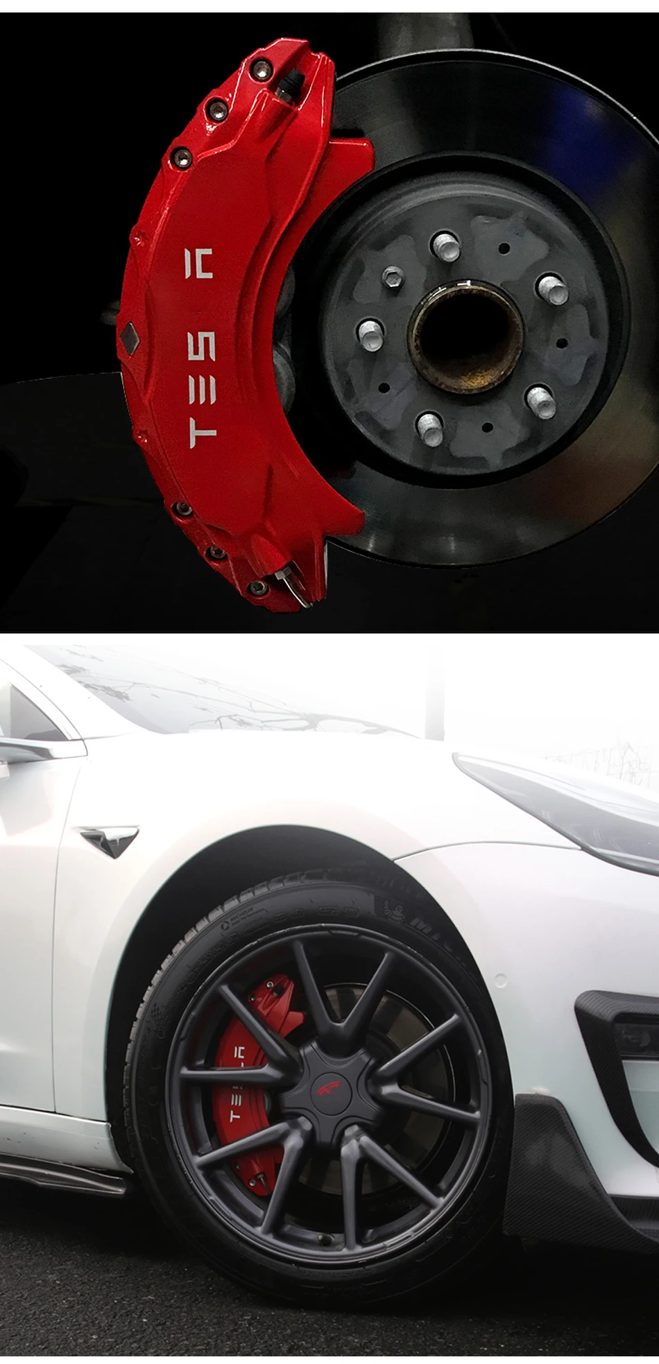 Крышка тормозного суппорта Tesla модель 3 18 дюймов 19 аксессуары для модификации