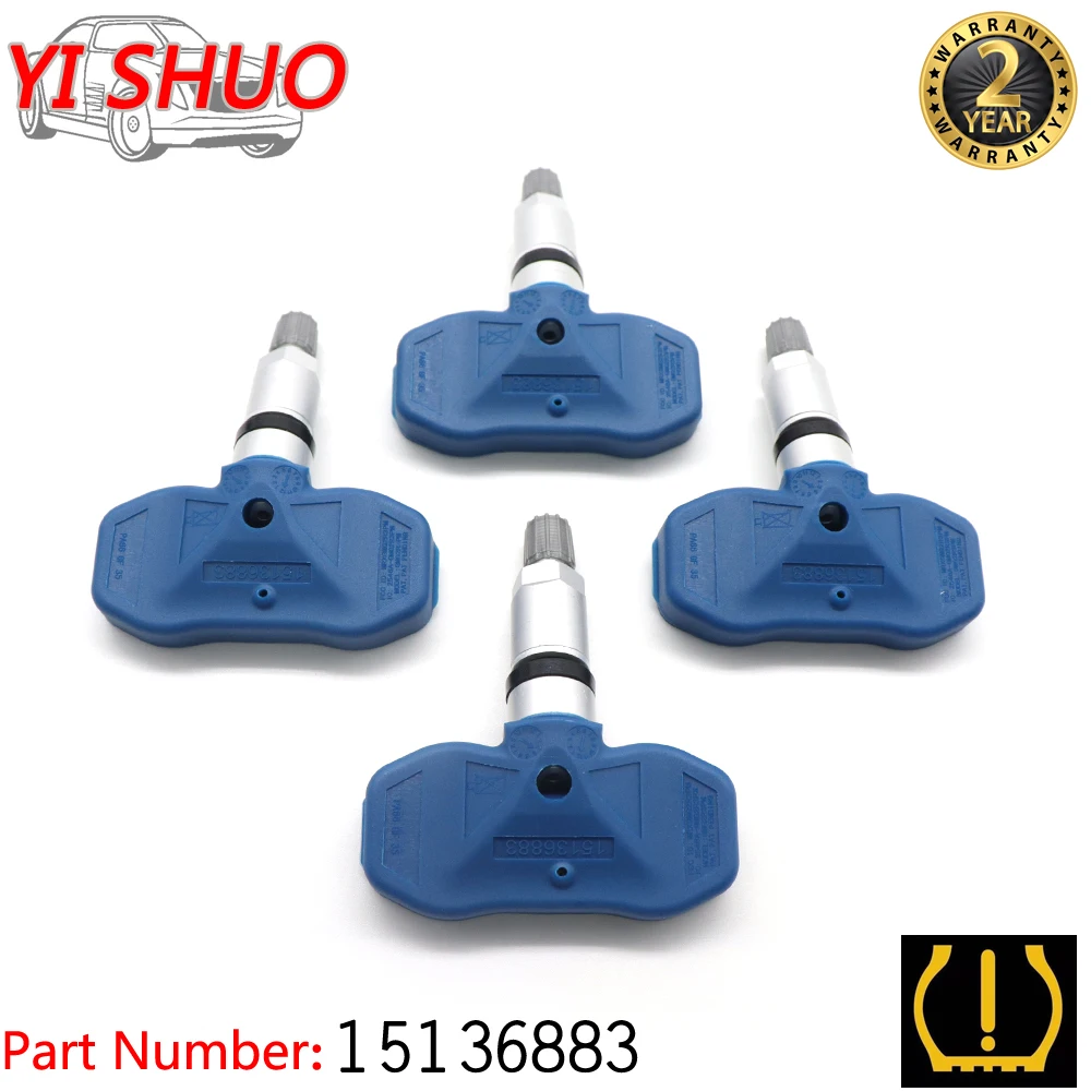 Автомобильный TPMS 15136883 датчик давления в шинах для Chevrolet Silverado Cadillac Escalade EXT GMC Sierra