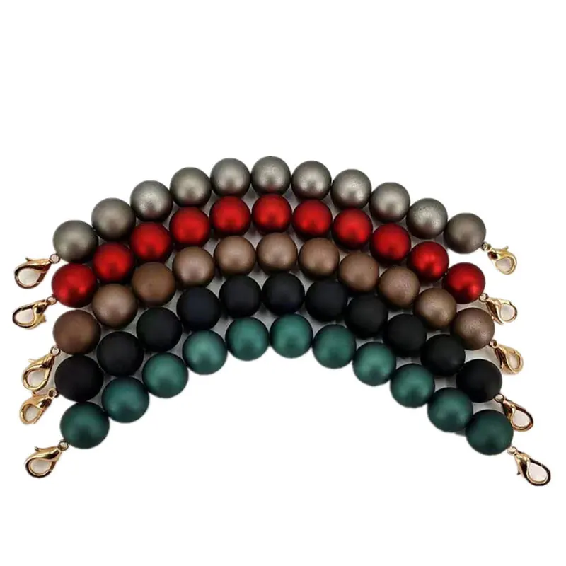 

New Band Pearl Beaded Strap For Bags Handbag Strap accessories purse belt handles Cute Bead Chain Strap for Shoulder Bag Belts
