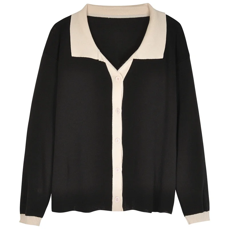 Unif Cardigan 2021 New Lazy Style Long Sleeve Design Sense Sweater Top Women's Coat Jum |