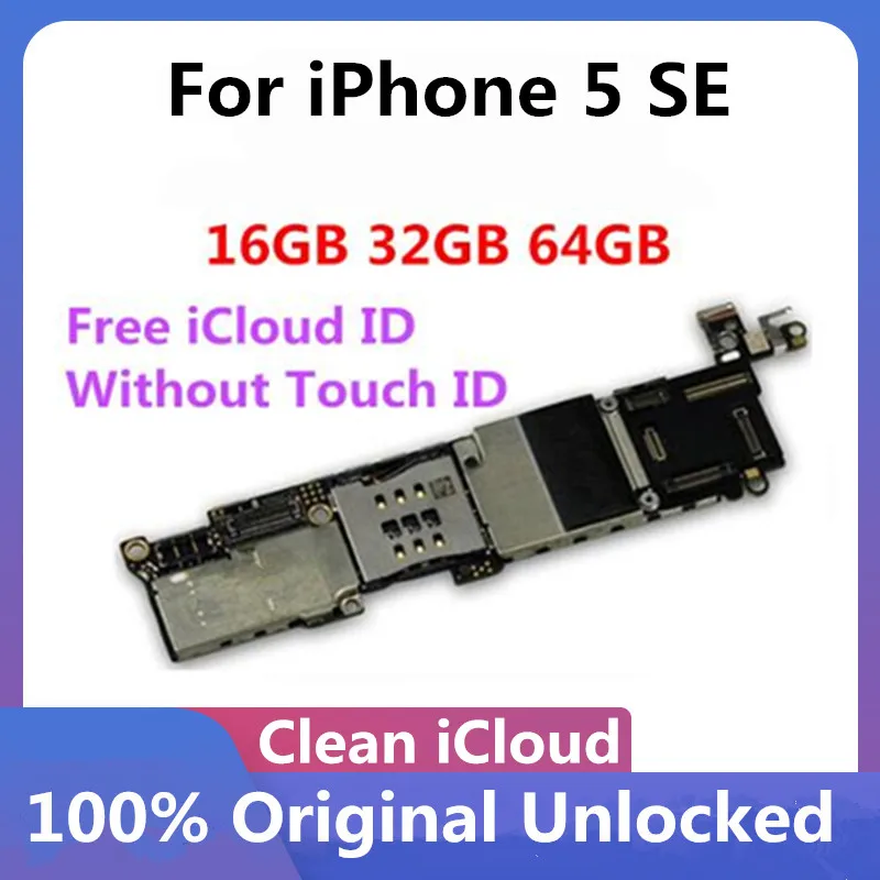 Заводская разблокированная материнская плата для iphone SE без сенсорного