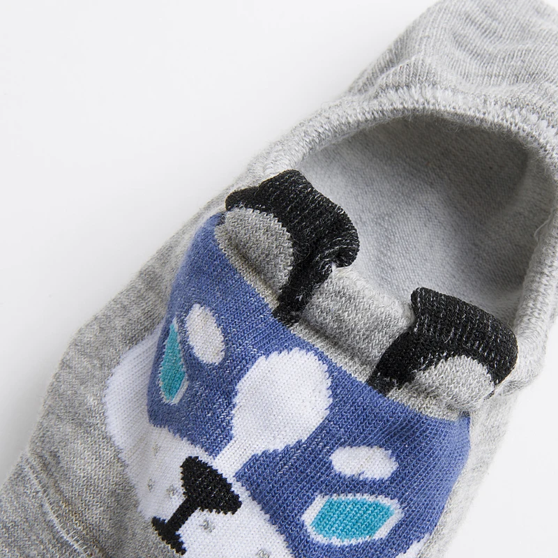 

5 Pairs New Fashion Women Cotton Ankle Socks Cute Dog Comfortable Kawaii Funny Socks Casual Animal Cartoon Socks For Girls